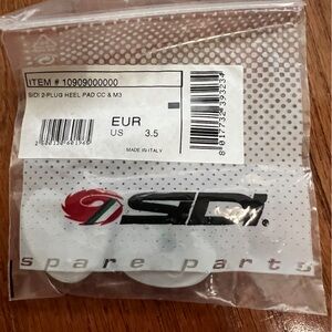 Sidi 2-plug heel pad